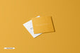 Free Square Business Card Mockup Psd