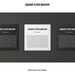 Free Square Flyer Mockup Psd