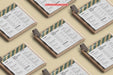 Free Square Food Menus On A Wooden Board Pattern Mockup Psd
