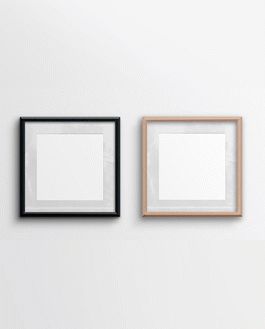 Free Square Frame Mockup