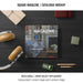 Free Square Magazine Or Catalogue Mockup With Still Life Psd