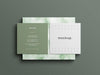 Free Square Minimal Business Card Mockup Psd