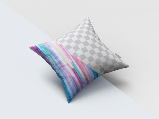 Free Square Pillow Mockup Psd