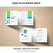 Free Square Tri-Fold Brochure Mockup Psd