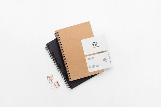 Free Stationary Mockup On White Background Psd