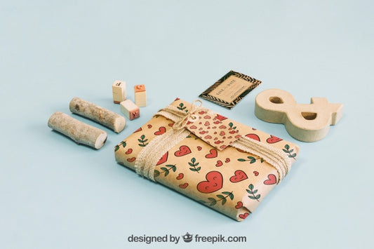 Free Stationery Cardboard Concept Psd