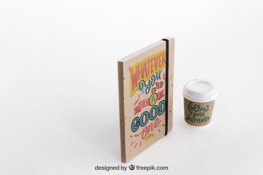 Free Stationery Cardboard Concept Psd
