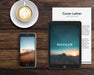 Free Stationery Concept With Tablet And Smartphone Mockup Psd