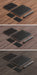 Free Stationery Mockup – Black Paper On Wood