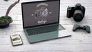 Free Stationery Mockup With Photography Concept And Devices Psd