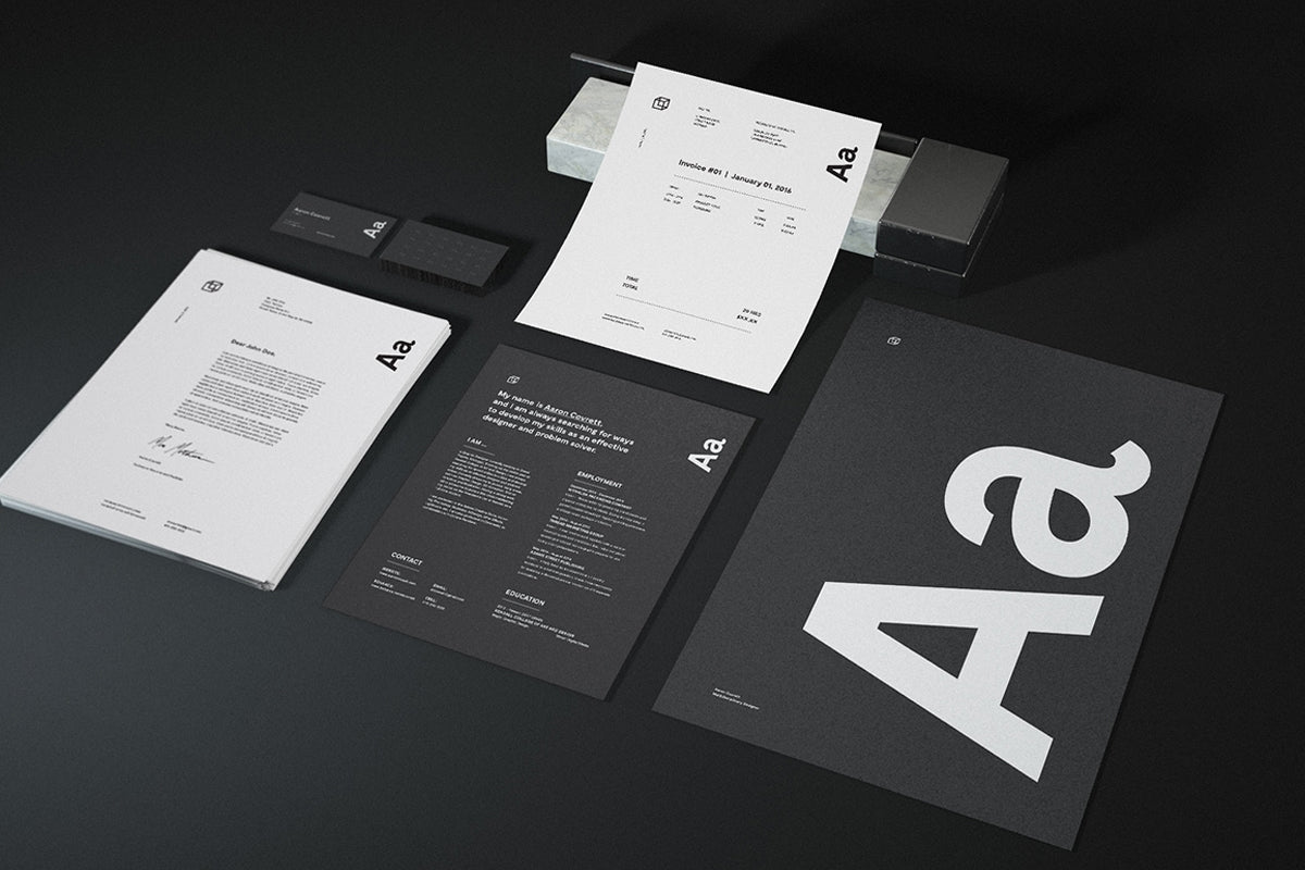 Free Stationery Mockup