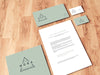 Free Stationery On Wooden Floor