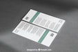 Free Stationery Paper Mockup Psd