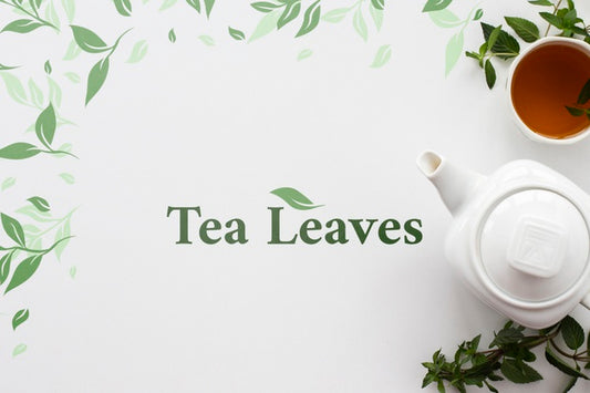 Free Stationery Tea Pot With Mock-Up Psd