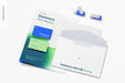 Free Stationery With Usb Flash Drives Mockup Psd