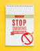 Free Stop Smocking Concept Mock-Up Psd
