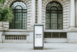 Free Street Framed Board Design Mockup Psd