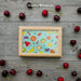 Free Summer Concept With Frame And Cherries Psd