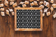 Free Summer Mockup With Slate And Shells Psd