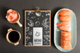 Free Sushi Food Menu Concept Mock-Up Psd