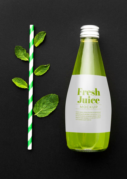 Free Sweet Drink Juice Concept Mock-Up Psd