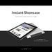 Free Tablet On Black And White Background Mock Up Psd