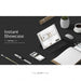 Free Tablet On Black Desktop Mock Up Psd