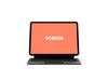 Free Tablet With Keyboard Mockup Psd