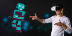 Free Technology Concept With Robot Illustration Psd
