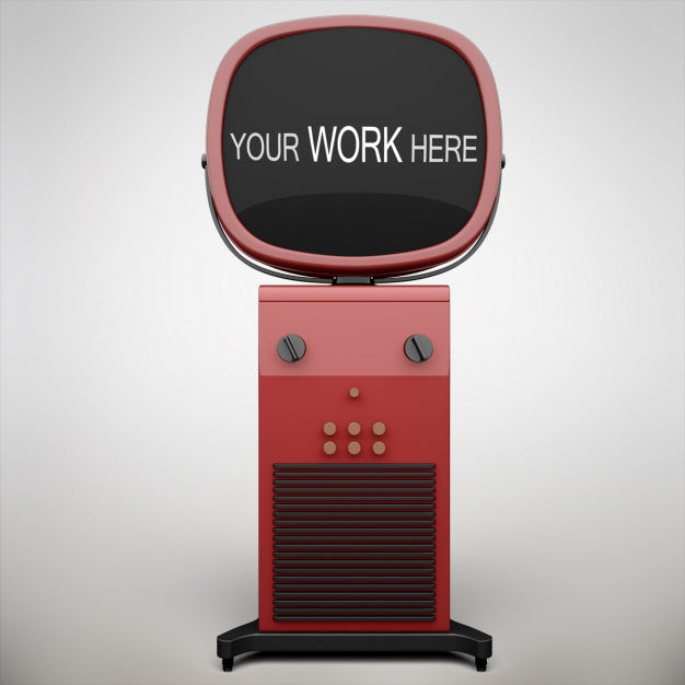 Free Television Mock Up Design Psd