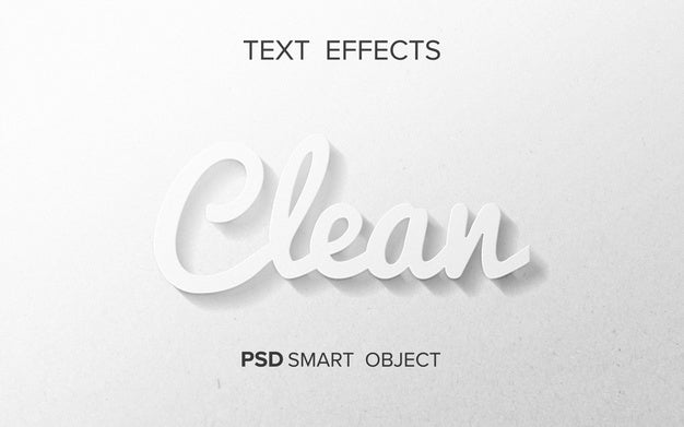 Free Text Effect Emboss Smart Object Psd