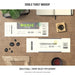 Free Ticket Mockup Psd