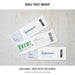 Free Ticket Mockup Psd