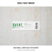 Free Ticket Mockup Psd