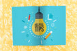 Free Tips Concept With Paper Folded In Middle Psd