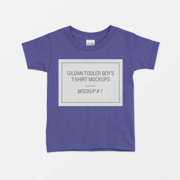 Free Toddler Bodysuit Crewneck Mockup Psd