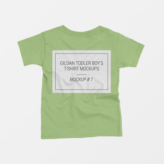 Free Toddler Bodysuit Crewneck Mockup Psd