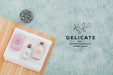 Free Top View Bath Concept With Toiletries Psd