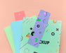 Free Top View Book And Bookmark Psd