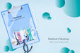 Free Top View Clipboard With Nurses And Doctors Psd