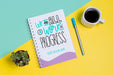 Free Top View Coffee Cup And Notepad With Mock-Up Psd
