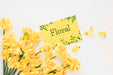 Free Top View Flowers With Copy Space Psd