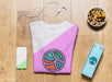 Free Top View Folded Hoodie Mock-Up With Phone Case And Snack Psd