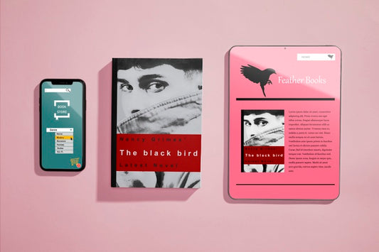 Free Top View Front And Back Covers Of A Book Psd