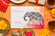 Free Top View Happy Diwali Festival Mock-Up Psd