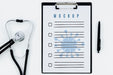 Free Top View Medical Concept With Mock-Up Psd