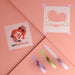 Free Top View Mother'S Day Card And Tape With Mock-Up Psd