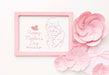 Free Top View Mothers Day Concept Psd