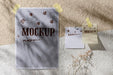 Free Top View Of Beautiful Autumn Moodboard Mock-Up Psd