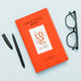 Free Top View Of Book Mock-Up With Glasses And Pen Psd